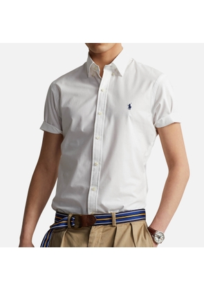 Polo Ralph Lauren Slim Fit Stretch Poplin Cotton-Blend Shirt - XL