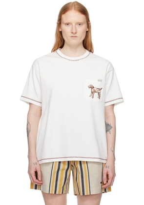 Bode White Griffon T-Shirt