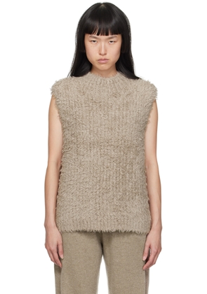 Lauren Manoogian Taupe Crewneck Sweater