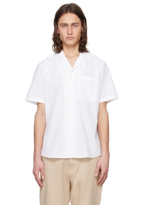Hugo White Relaxed-Fit Shirt