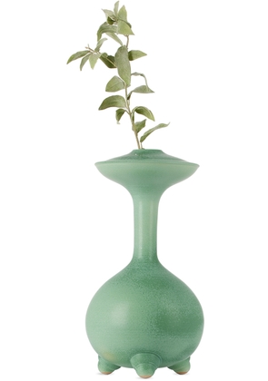 Daniel Cavey Green Footed 22 Vase