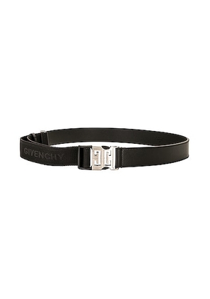 Givenchy 4g Release Buckle Belt 35mm in Black - Black. Size 100 (also in 90, 95).