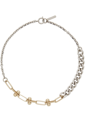 Justine Clenquet Silver & Gold Honey Necklace