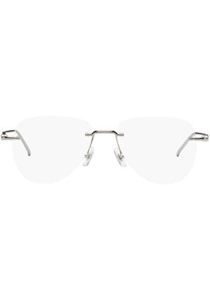 Montblanc Silver Aviator Glasses