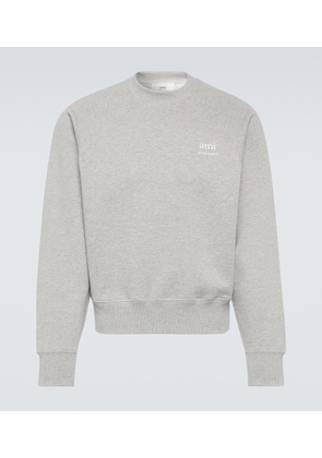 Ami Paris Logo cotton fleece sweatshirt