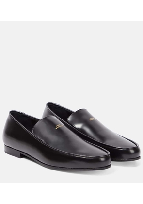 Toteme The Oval leather loafers