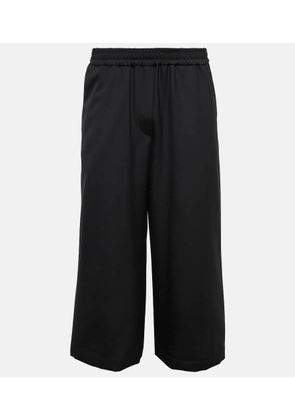 Loewe Embroidered wool culottes