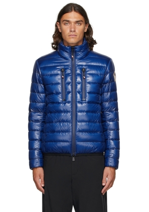 Moncler Grenoble Blue Packable Down Quilted Jacket