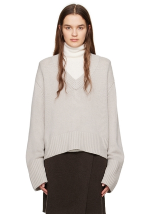 LISA YANG Taupe 'The Aletta' Sweater