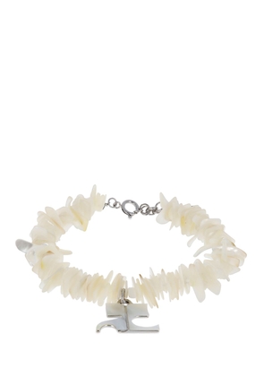 Coral Mother Of Pearl Anklet