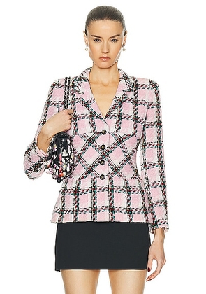 chanel Chanel 1995 Tweed Jacket in Pink - Pink. Size 40 (also in ).