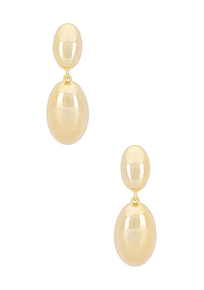 Jordan Road Jewelry Olivia Earrings in Gold - Metallic Gold. Size all.