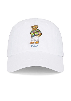 Polo Ralph Lauren Sport Cap in White - White. Size all.