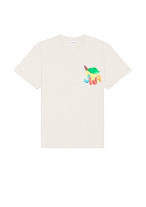 JW Anderson Jwa Lemon Print T-shirt in Oatmeal - White. Size L (also in M, S, XL/1X).