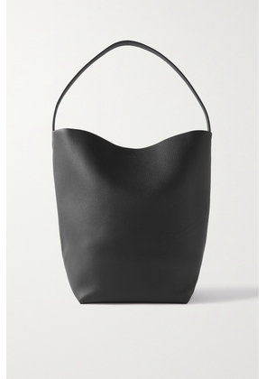 The Row - N/s Park Textured-leather Tote - Black - One size