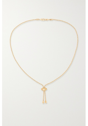 Marie Lichtenberg - Evil Eye 18-karat Rose Gold Diamond Necklace - One size