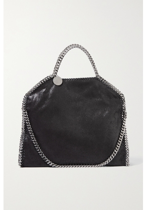 Stella McCartney - The Falabella Medium Faux Brushed-leather Shoulder Bag - Black - One size