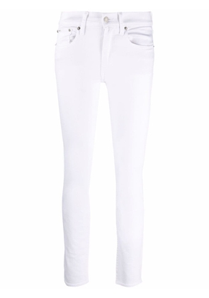Polo Ralph Lauren mid-rise skinny jeans - White