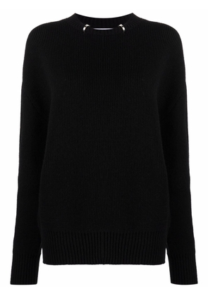 Bottega Veneta embellished knitted jumper - Black