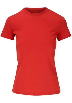 Vince Pima-cotton crew-neck T-shirt - Red