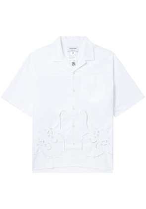 Marine Serre Regenerated Household cotton shirt - White