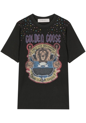 Golden Goose graphic-print cotton T-shirt - Grey