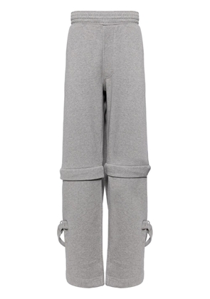 Givenchy detachable-leg cotton track pants - Grey