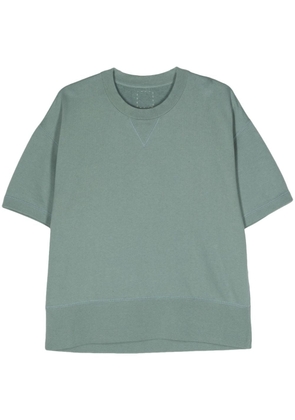 visvim Court cotton-blend T-shirt - Green