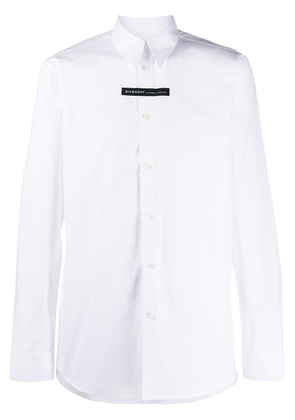 Givenchy small contrasting panel shirt - White