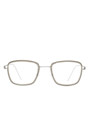 Lindberg Eric square-frame glasses - Silver