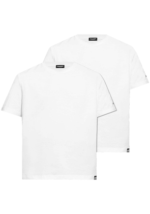 Dsquared2 logo-print T-shirts (pack of two) - White
