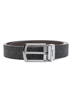 Michael Kors logo-print reversible belt - Black
