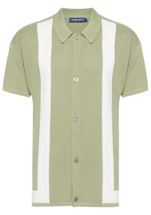 Frescobol Carioca Barretos cotton knitted shirt - Green