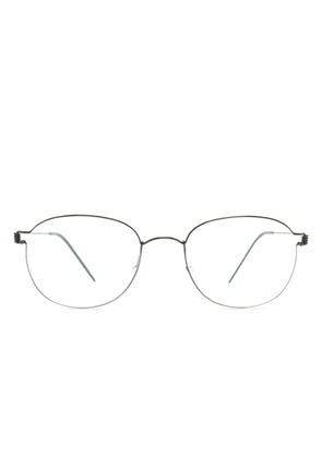 Lindberg Robin round-frame glasses - Black
