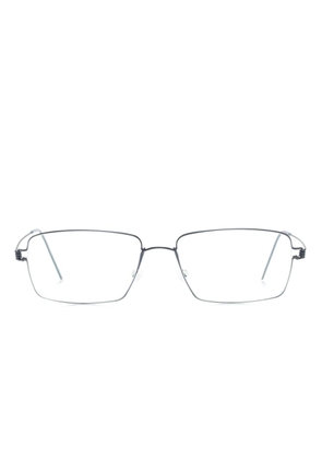 Lindberg Tim rectangle-frame glasses - Blue