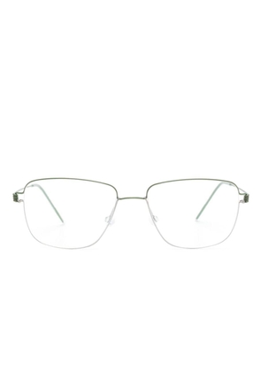 Lindberg Gustav rectangle-frame glasses - Green