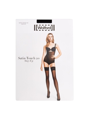 Wolford Satin Touch 20 Stay Up Thigh Highs