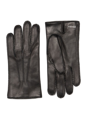Zegna Leather Gloves