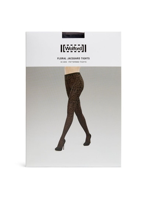 Wolford Floral Jacquard Tights