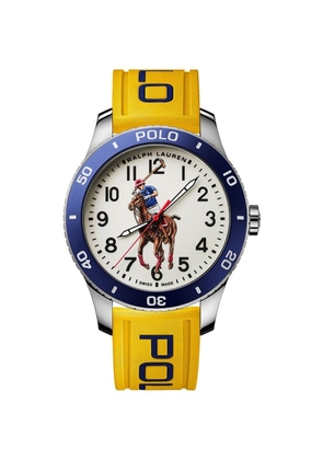 Polo Ralph Lauren Stainless Steel Polo Sport Watch 42Mm