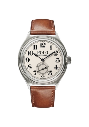 Polo Ralph Lauren Leather Polo Vintage 67 Watch 40Mm