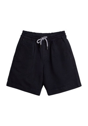 Brunello Cucinelli Kids Linen-Cotton Drawstring Bermuda Shorts (4-12 Years)
