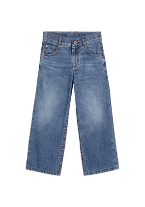 Brunello Cucinelli Kids Mid-Wash Straight Jeans (4-12 Years)