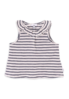 Knot Cotton Sleeveless Striped Top (4-12 Years)