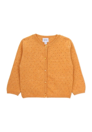 Knot Pointelle Cardigan (4-12 Years)