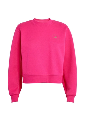 Adidas By Stella Mccartney Cotton-Blend Sweatshirt