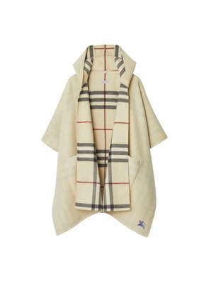 Burberry Cashmere Hooded Cape