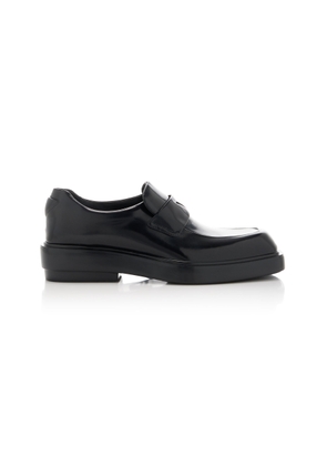 Prada - Leather Loafers - Black - IT 39 - Moda Operandi