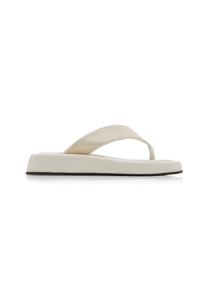 The Row - Ginza Thong Sandals - White - IT 41 - Moda Operandi