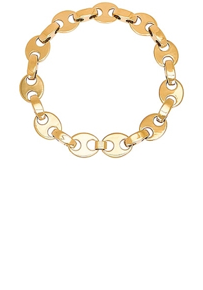 RABANNE Eight Necklace in Gold - Metallic Gold. Size all.